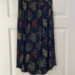 Button down midi skirt from Nordstrom